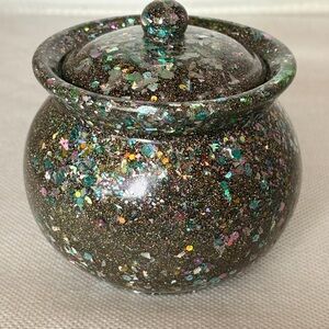 Handmade Glitter Art Pot